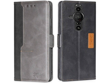 Funda Sony Xperia Pro-I HFS-HOUSE Cartera Negro