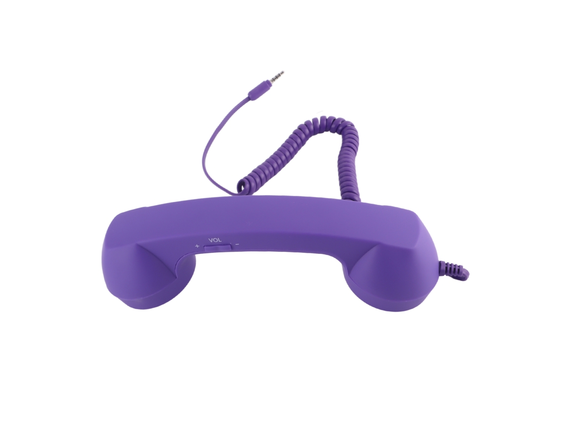 Empuñadura para teléfono móvil (protección contra la radiación, USB C, conector de 3,5 mm)