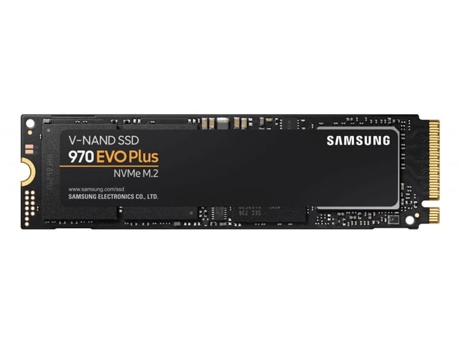 Disco SSD Interno SAMSUNG 970 EVO Plus (1 TB - PCI-Express - 350 MB/s)
