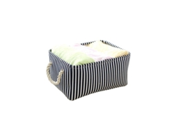2026-cesta De Almacenamiento 3 Paquetes Plegable Con Asas De Cuerda Para Niños, Ropa, Juguetes 11.8x7.9x5.1in