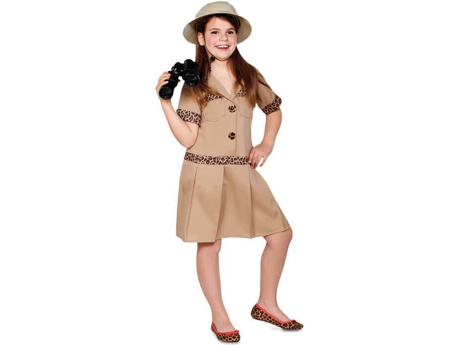 Disfraz de Niña DISFRAZZES Exploradora De Safari (Talla: 10 a 12 años)