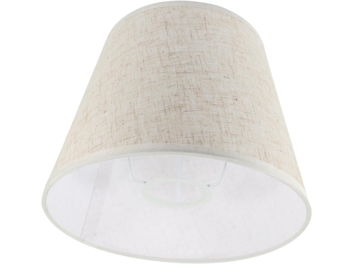 Lámpara De Mesa De Tela E27 Para Dormitorio