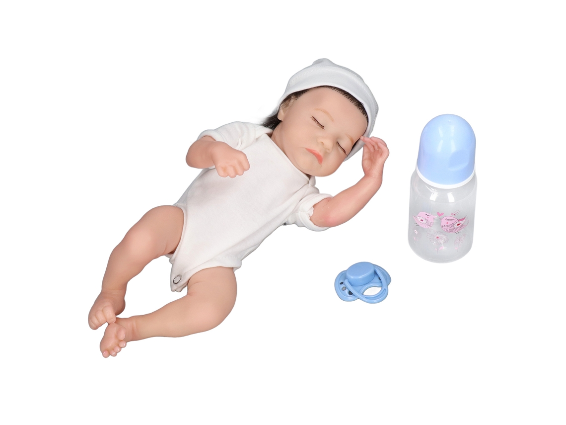 Muñeca Bebé Realista De Silicona De 30 Cm, Interactiva, Para Niños Y Padres Principiantes.