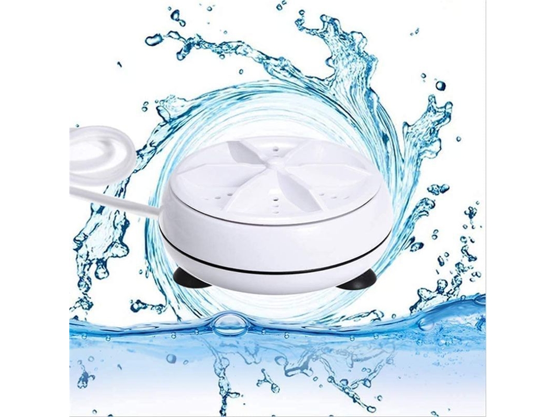 Lavadora Portátil, Mini Lavadora Ultrasónica Con 4 Modos De Limpieza Y Alimentación Usb.