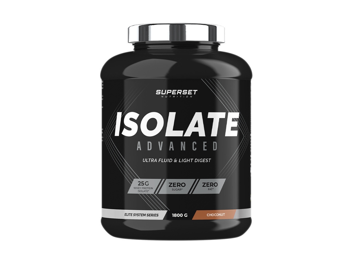 Nutrición avanzada de superconjuntos Zero Isolate (1,8 kg)