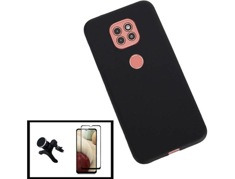 Kit Funda, Protector de Pantalla y Soporte Magnético Motorola Moto G9 Play PHONECARE 5963