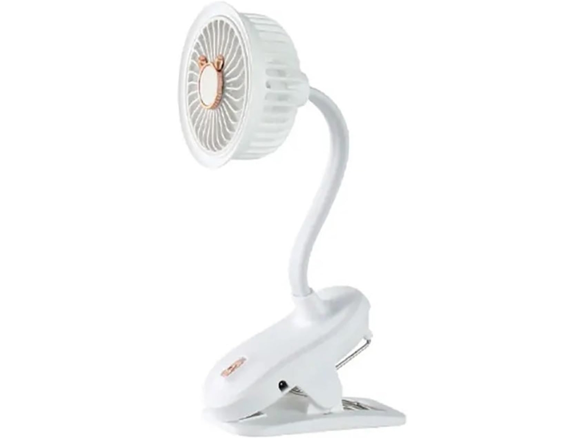 Ventilador De Escritorio Usb Mini Ventilador Eléctrico Portátil Con Clip Mano Recargable Por Silencioso Para
