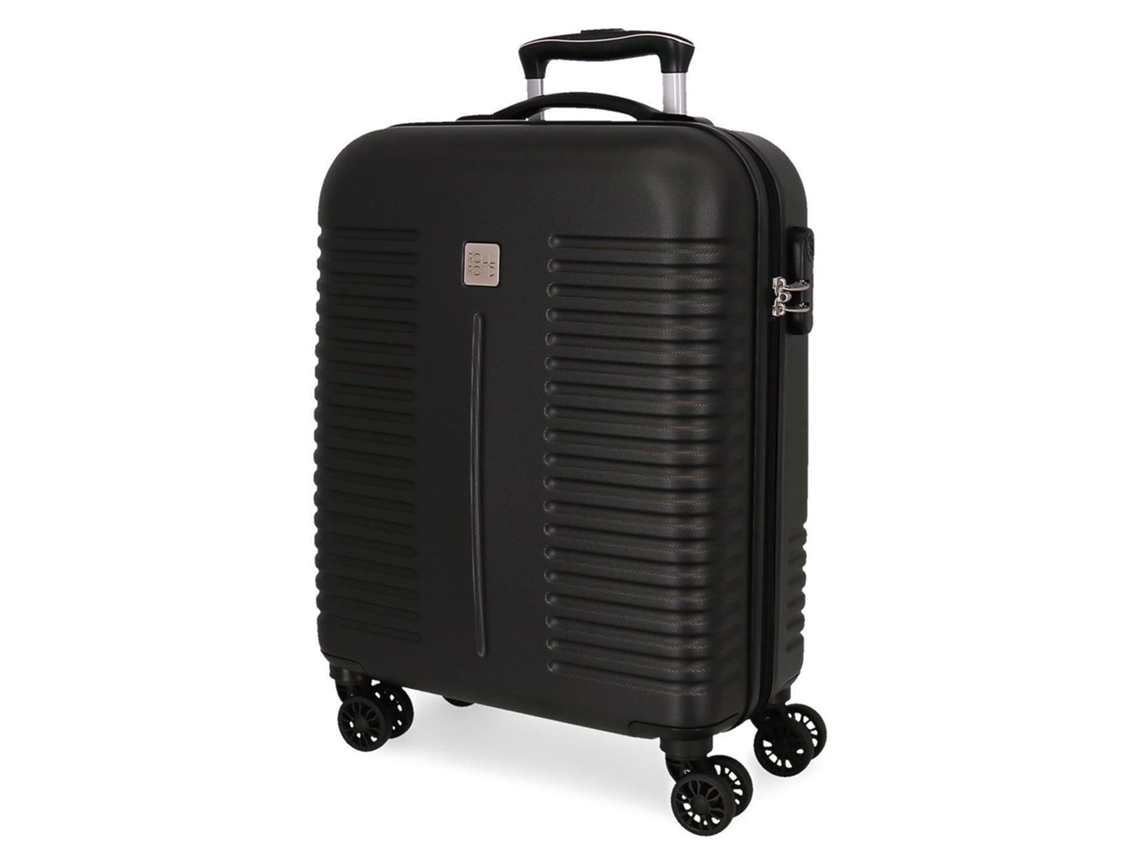 Maleta de Cabina ROLL ROAD India Negro (40x55x20cm - 37L)