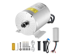 Kit de motor eléctrico de CC sin escobillas Succebuy de 1800 W, 48 V y 4500 RPM con controlador mejorado