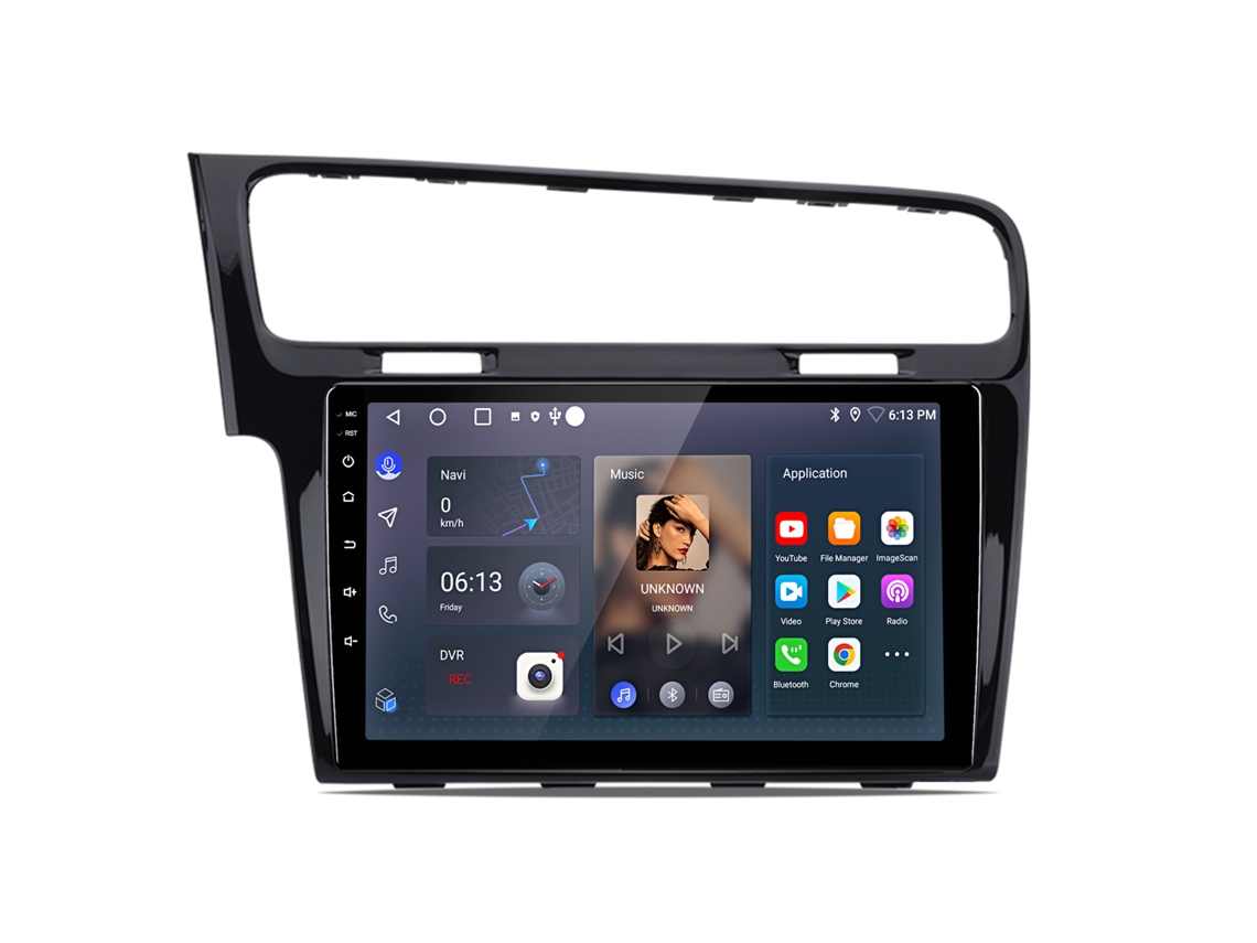 Radio Android 14.0 para Volkswagen Golf 7 10 IPS 6GB 128GB | CarPlay/Android Auto inalámbrico | 4G, DSP, GPS, cámara trasera Junsun (2013-2017)
