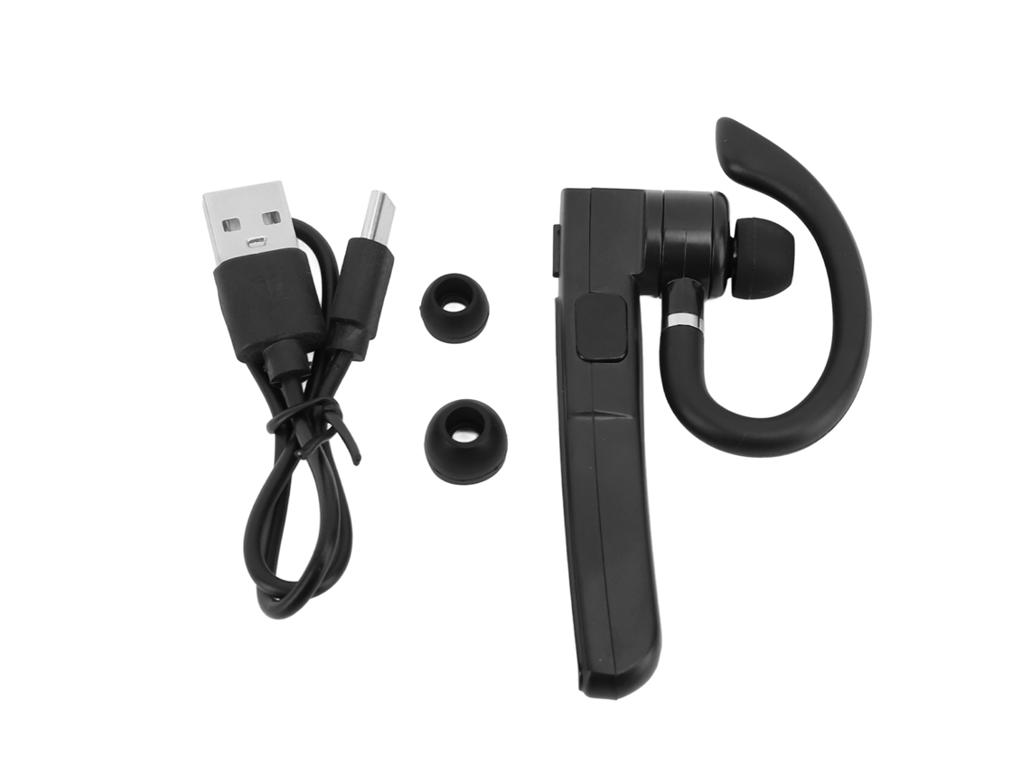 Auriculares Bluetooth Mono Con Cancelación De Ruido, Pantalla Digital Y Sonido Estéreo Para Uso Deportivo Y De Oficina.