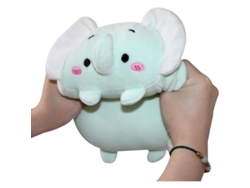 2026-almohada De Peluche De Elefante Tierno, Almohada Cilíndrica Suave Para Niños, 20cm, Regalo Perfecto