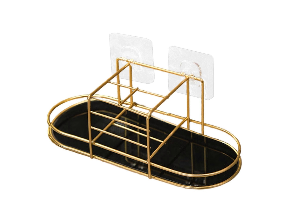 Soporte De Pared Multifuncional Para Cepillo De Dientes, Afeitadora Eléctrica, Soporte Para Pasta De Dientes Y Enjuague Bucal Rosewell