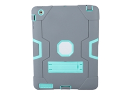 Funda de silicona para iPad 2, 3 y 4 (a prueba de golpes, protección total)