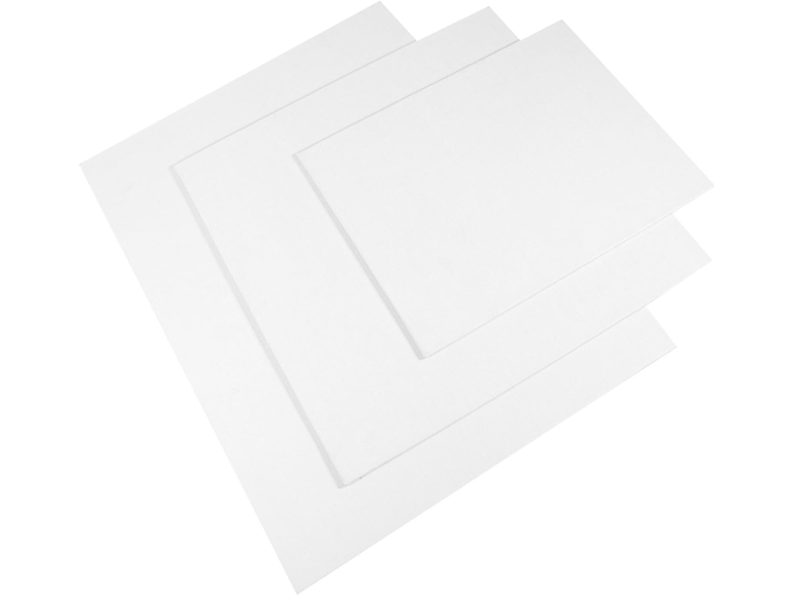 Juego De 3 Lienzos Para Pintar, Base Uniforme Y Duradera, Apto Para Pinturas.