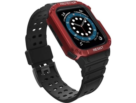Funda Apple Watch Series 7/6/5/4/3/2/Se (45/44/42 mm) LMOBILE (Negro)