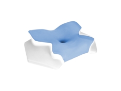 Almohada Para El Cuello Ergonómica De Espuma Viscoelástica Transpirable De Seda Helada (azul Cielo) Cuich