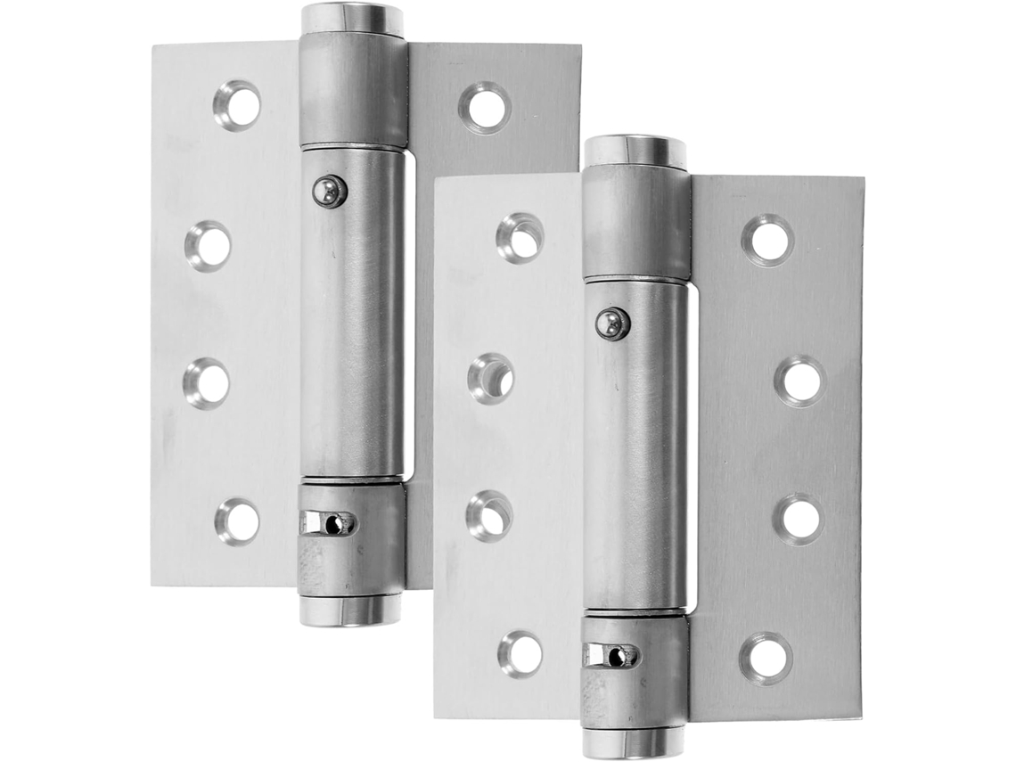 Puerta Con Mosquitera Automática De 2 Piezas Con Bisagra De Resorte Para Una Fácil Instalación.