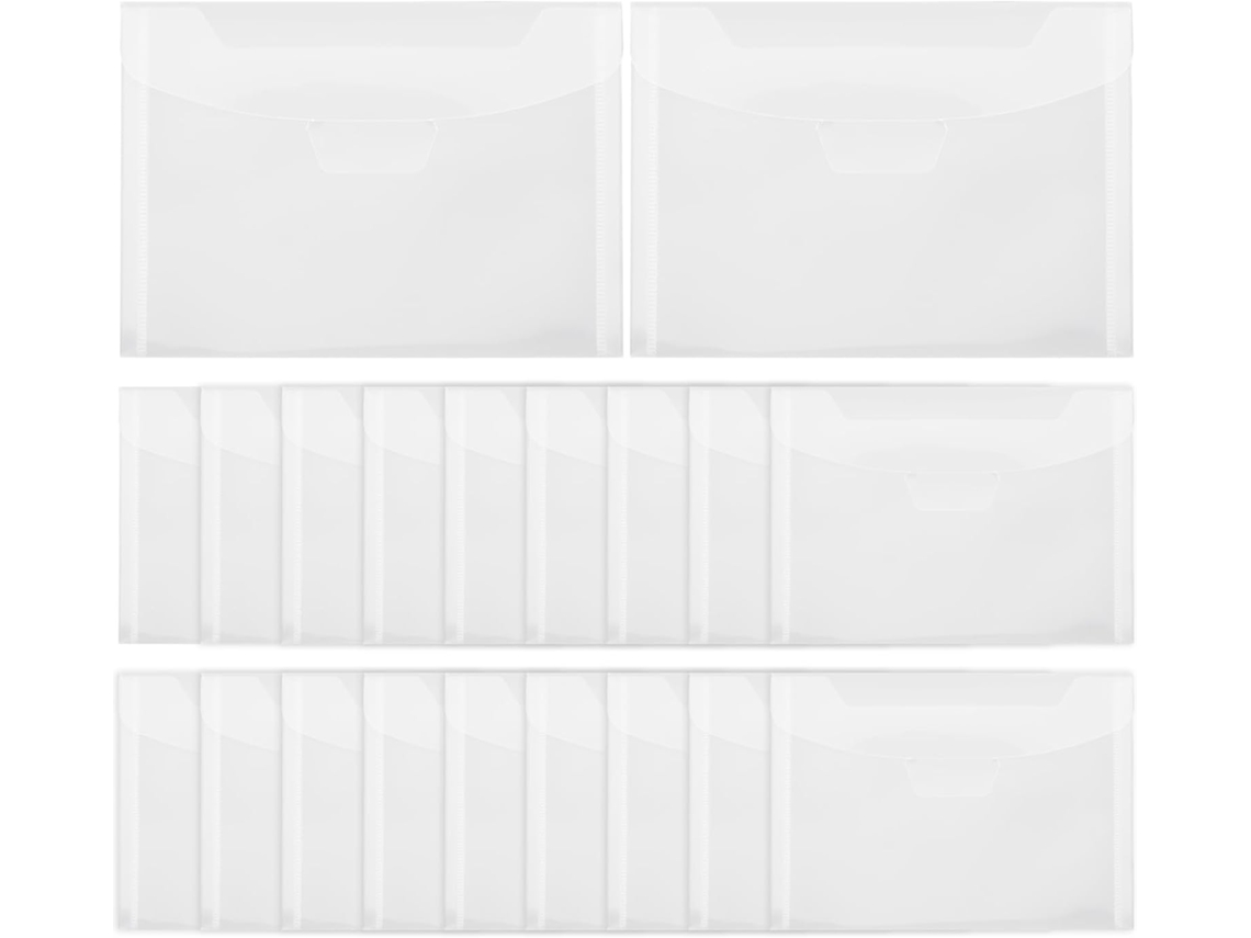 Pegatinas autoadhesivas de cera Inoomp con fuerte adherencia, 20 unidades en plástico dorado para sellar tarjetas y más.