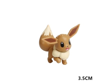 Muñeco GAATPOT New 3-8Cm Pokemon Different Styles Anime Figure Pikachu Vulpix Charmander Eevee Venusaur Collection Pet Action Model Toys Gifts