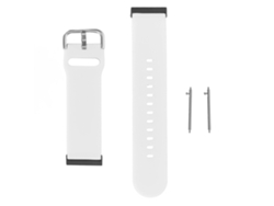 Correa de silicona ajustable para reloj inteligente Suunto7, blanca
