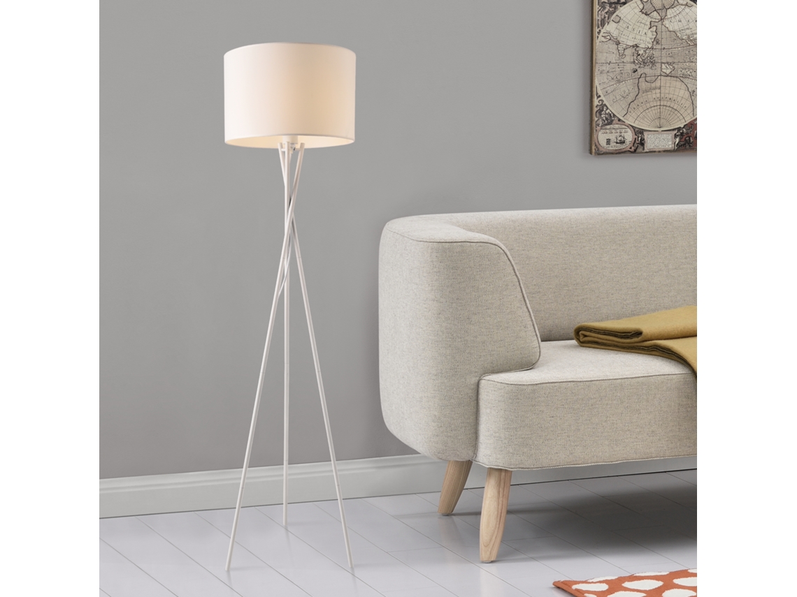 Lámpara de pie LUX.PRO Blanco (60 W - E27)