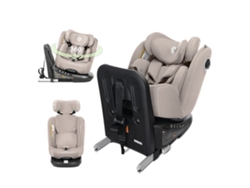 Silla de coche Auriga Beige, talla I, con sistema Isofix y barra antirrebote de Lorelli. (40 x 150 cm)
