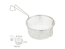 Cesta Freir Acero Inoxidable Con Mango Ø 18 cm ORYX