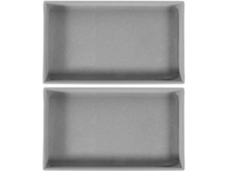 Bandeja Joyas Terciopelo Elegante 2 Piezas Cajón Apilable Protectora Arañazos Anillos Pulseras Dormitorio