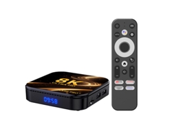 Yuysan TX98 Pro 8K UHD Android 13 Smart TV Box con control remoto, 2 GB, 16 GB, RK3528 de cuatro núcleos