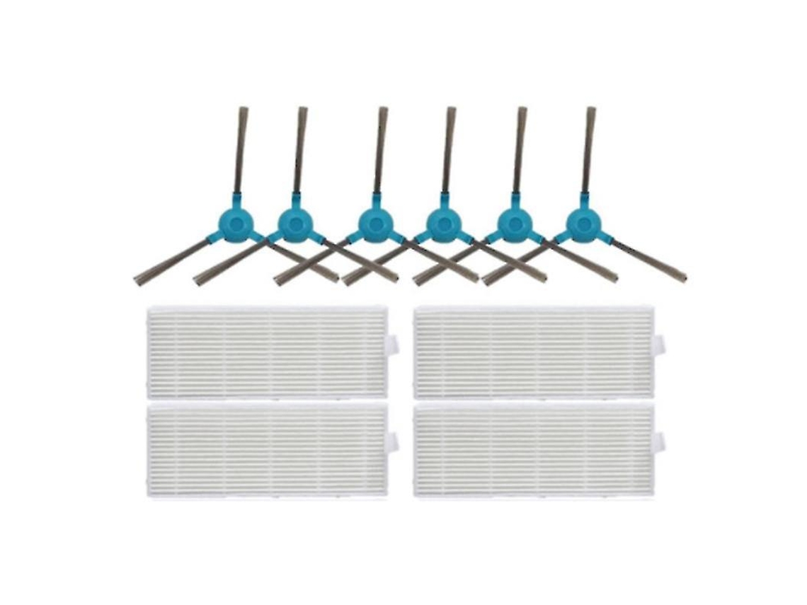 Cepillo lateral con filtro HEPA. Compatible con Cecotec Conga 1390. Compatible con aspiradora Conga 1290.