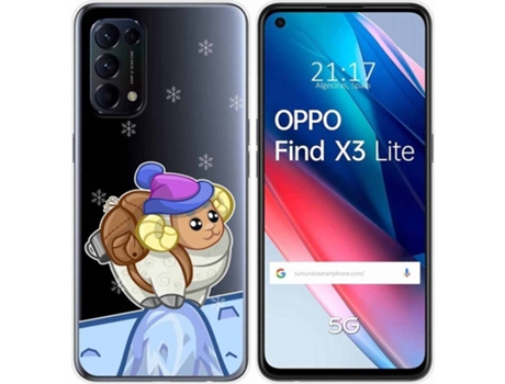 Carcasa Oppo Find X3 Lite TUMUNDOSMARTPHONE Cabra Multicolor