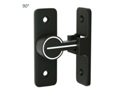 Cerradura giratoria iluminada sin llave GOKOCO de aleación de zinc, antirrobo para puertas