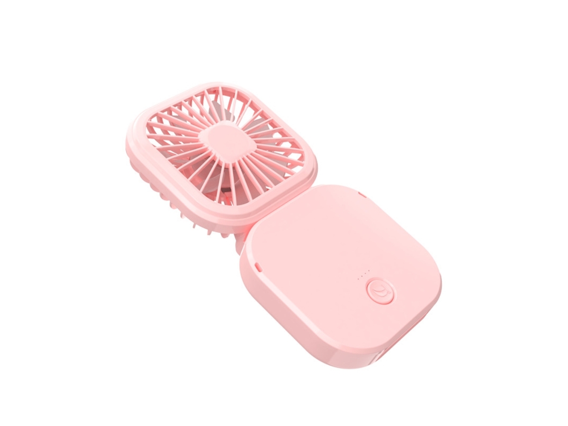 Ventilador portátil plegable, silencioso y recargable para el hogar y los viajes | Sin marca