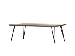 Mesa De Centro FURNLUX Premium Adesso (Beige, Madera Maciza - 120X70X40 Cm)