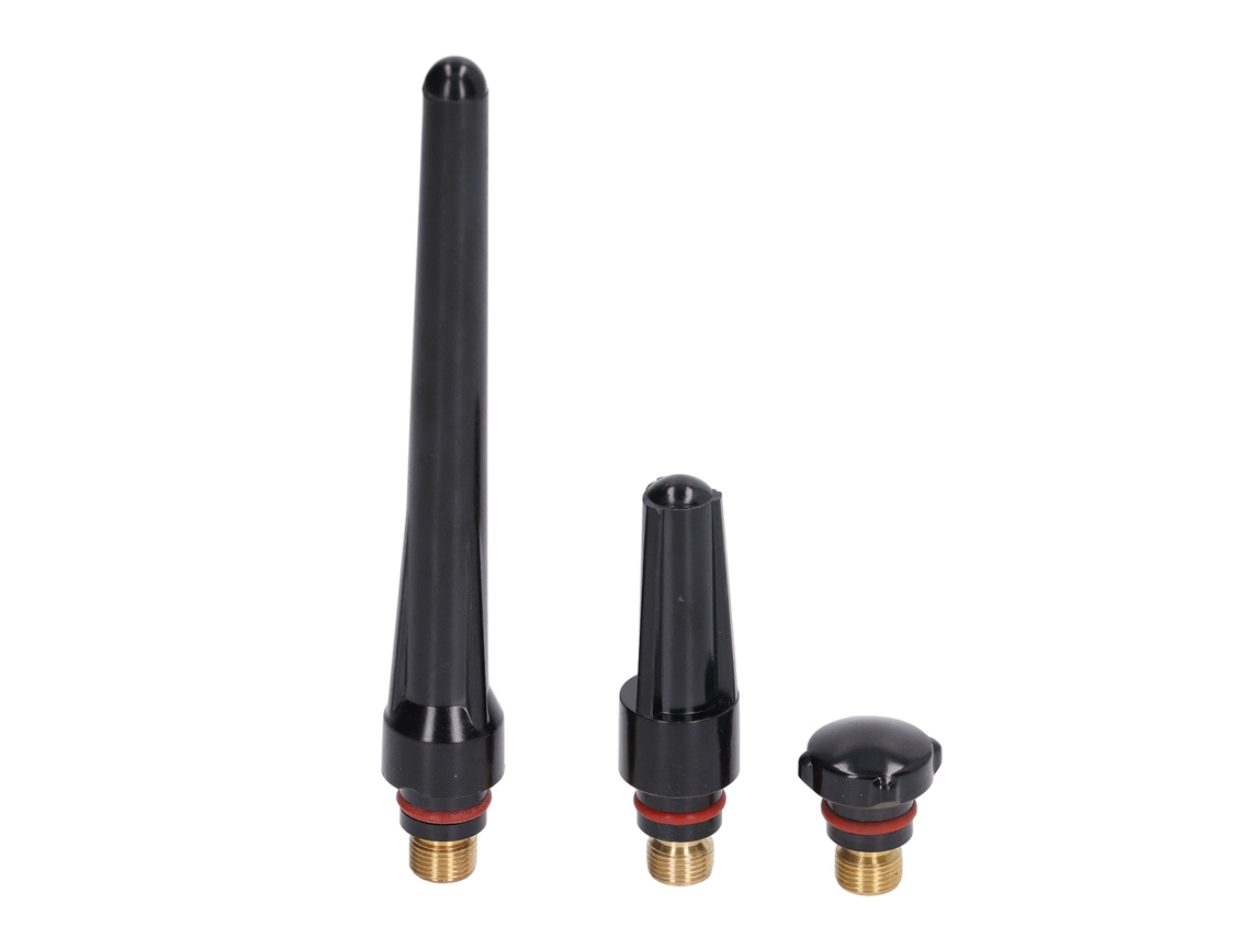 Kit De 3 Tapas Traseras Para Lente De Gas Tig Sr Wp-17 Wp-18 Wp-26 (accesorio De Soldadura)