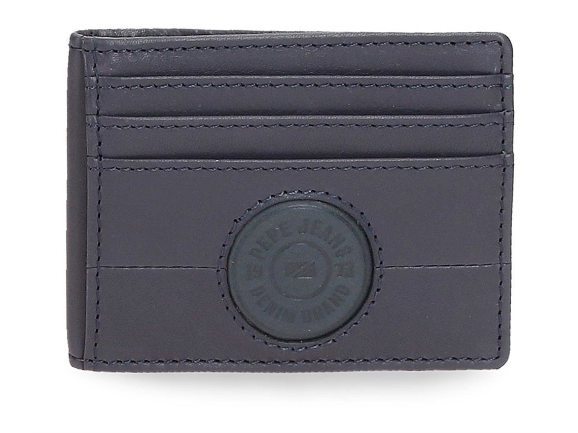 Pepe Jeans Tarjetero Cracker Piel Marino