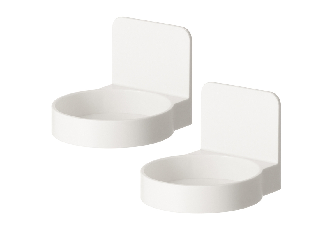 Estantes flotantes seguros para artículos de baño multiusos, botelleros de plástico con uso versátil y diseño estético, ligeros y duraderos para
