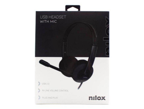Auriculares Nilox Nxau0000003 Usb 2.0