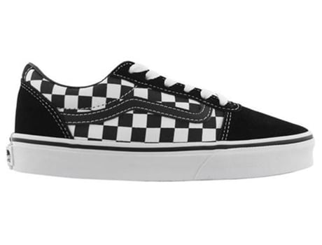 Zapatillas Deportivas VANS Yt Ward (Blanco, Negro - Cuero Natural, Tejido- 38)
