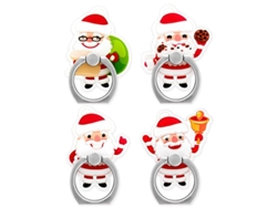 2026-soportes Anillo Para Teléfono Santa, 4 Piezas Lindos Soportes De Dedo Papá Noel Navideños