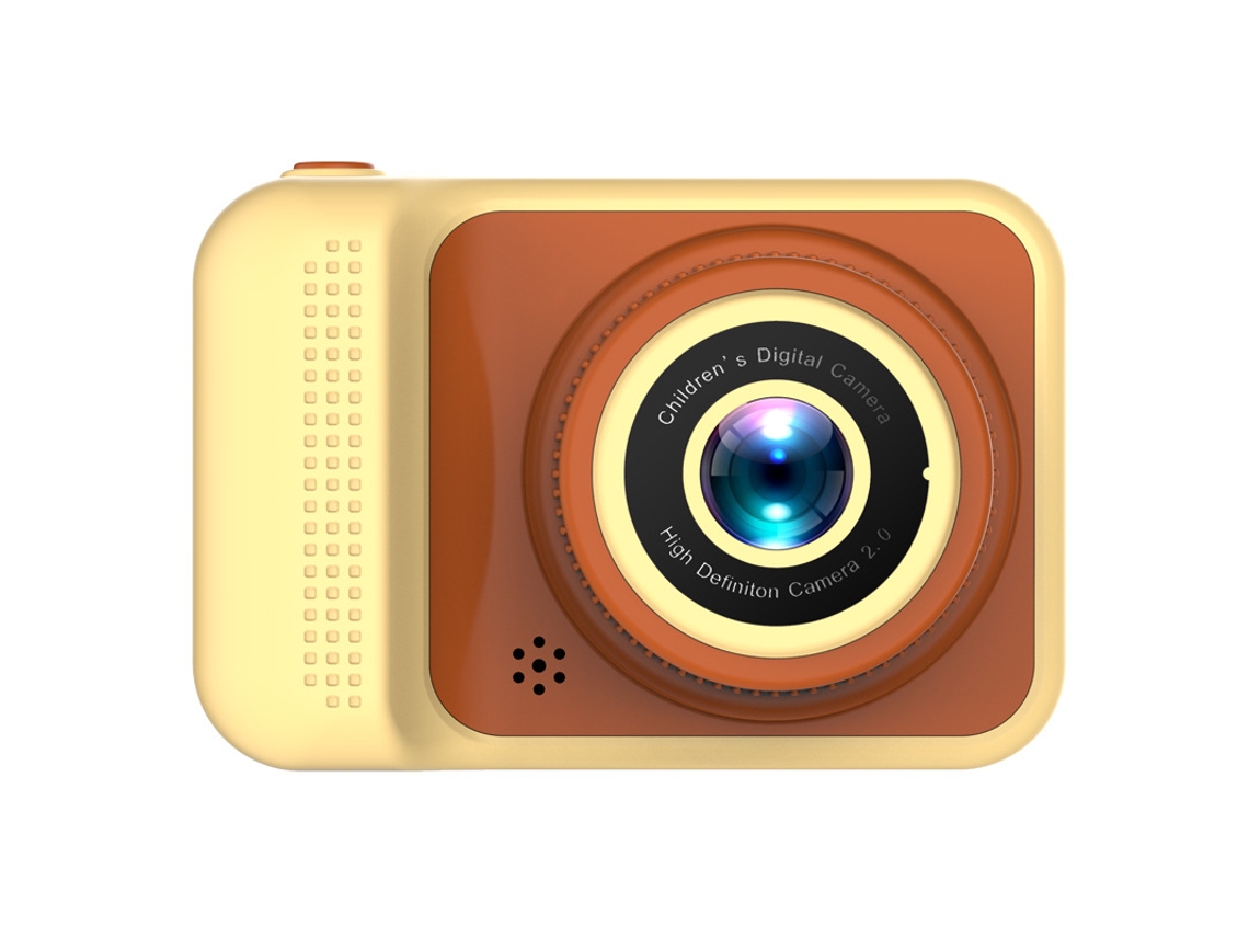 Cámara compacta Eifson de 20 MP HD con cámara dual para niños (caqui)