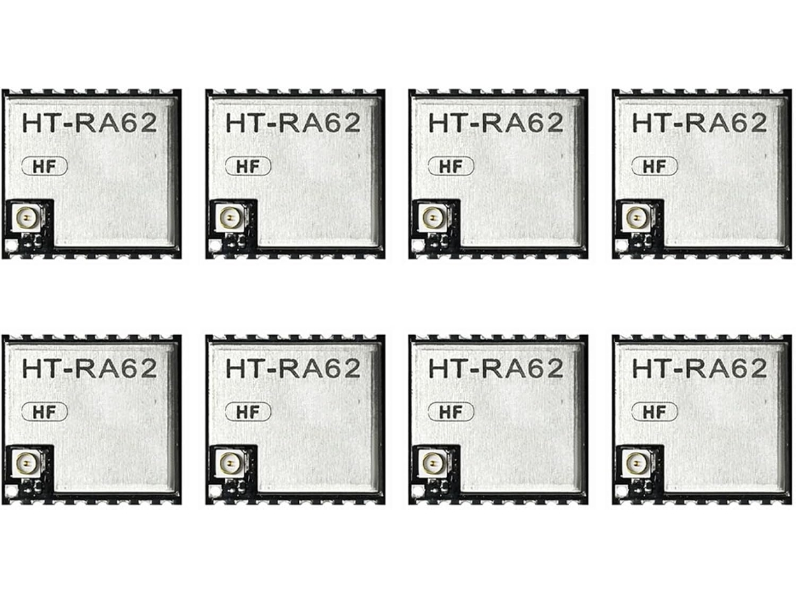 8 Módulos Seriales Lora Ht-ra62 Sx1262 Para Desarrollo Secundario