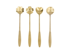 RNEMITERY spoon de pareja elegante para cafeterías para cafeterías, acero inoxidable exquisito cuchara larga segura para usar con bordes lisos, no doblado o óxi