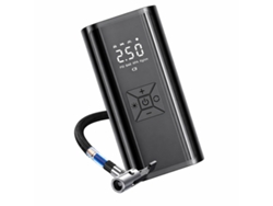Compresor De Aire Portátil Inalámbrico Klack 6000 Mah 10,3 Bar Con Pantalla Digital Y Luz Led