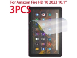 Paquete de 3 protectores de pantalla suaves para mascotas para Amazon Fire HD 10 2023 de 10,1 pulgadas YUNZII