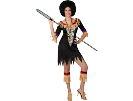 Disfraz de Mujer ATOSA Zulu (Tam: M/L)