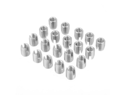 Insertos Rosca Autoperforantes Acero Inoxidable Sus303 M8x1.25 Largo 15mm Paquete 20 Unidades