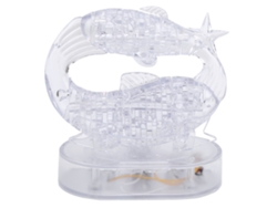 Ats-puzzle Cristal 3d De Constelaciones Con Luz Led Puzzle De Rompecabezas Cristal Piscis