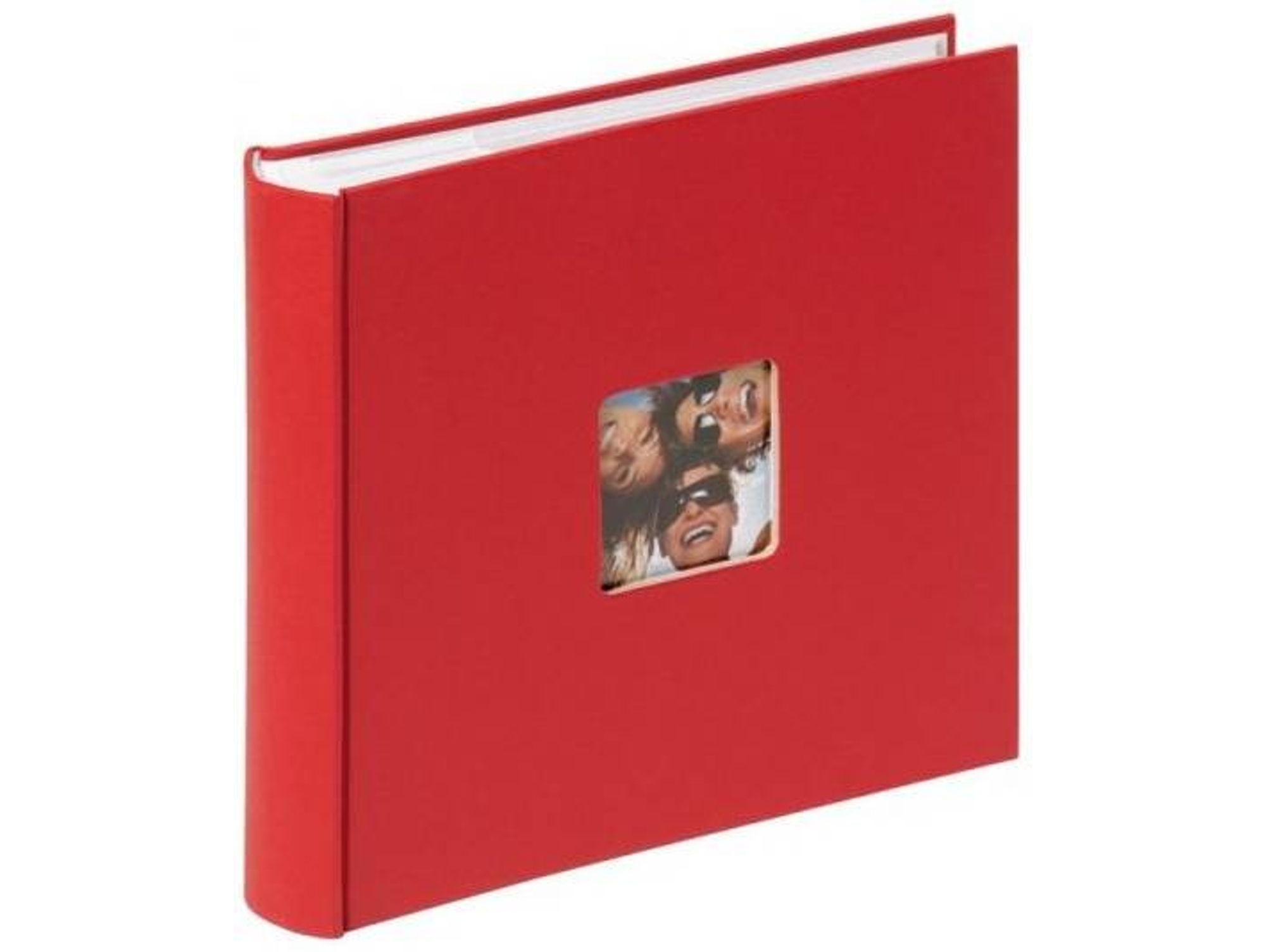 Álbum de fotos WALTHER Fun Rojo 22 x 22 cm